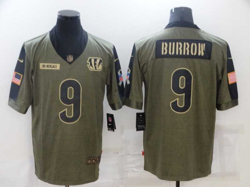 Nike Bengals 9 Joe Burrow Olive 2021 Salute To Service Limited Jersey Dzhi,We sell and wholesale Nike Bengals 9 Joe Burrow Olive 2021 Salute To Service Limited Jersey Dzhi on line form chian!